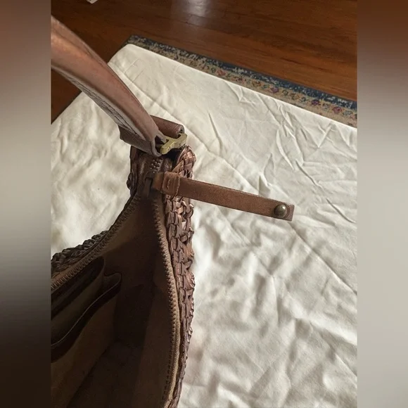 Cole Haan Sierra Open Weave Leather Purse - Picture 7 of 13